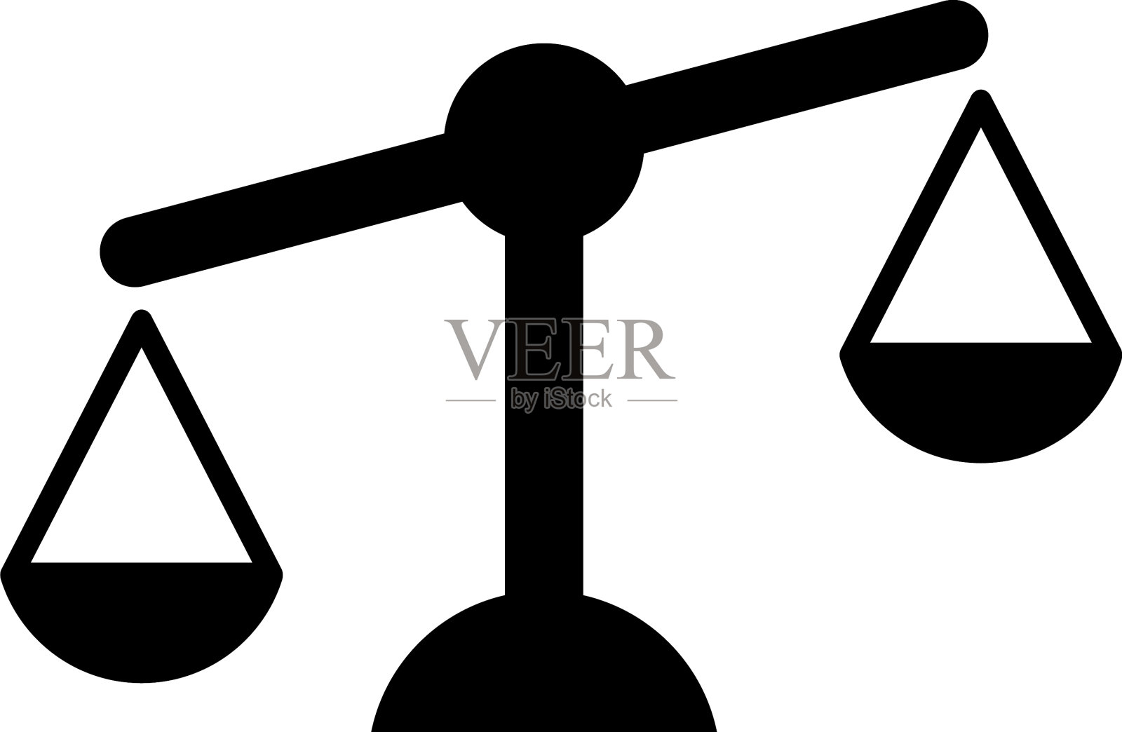 重量测量平面图标图像图标素材