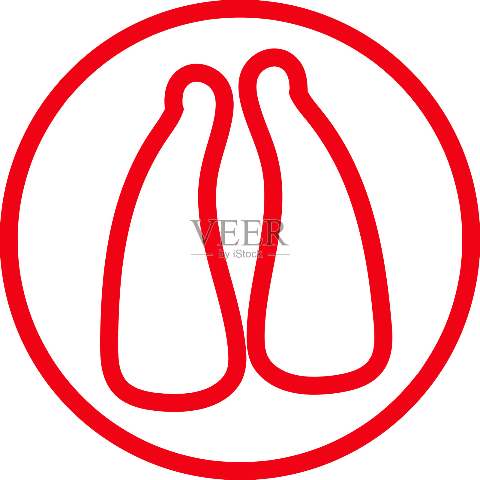 动物足迹图标标识设计插画图片素材