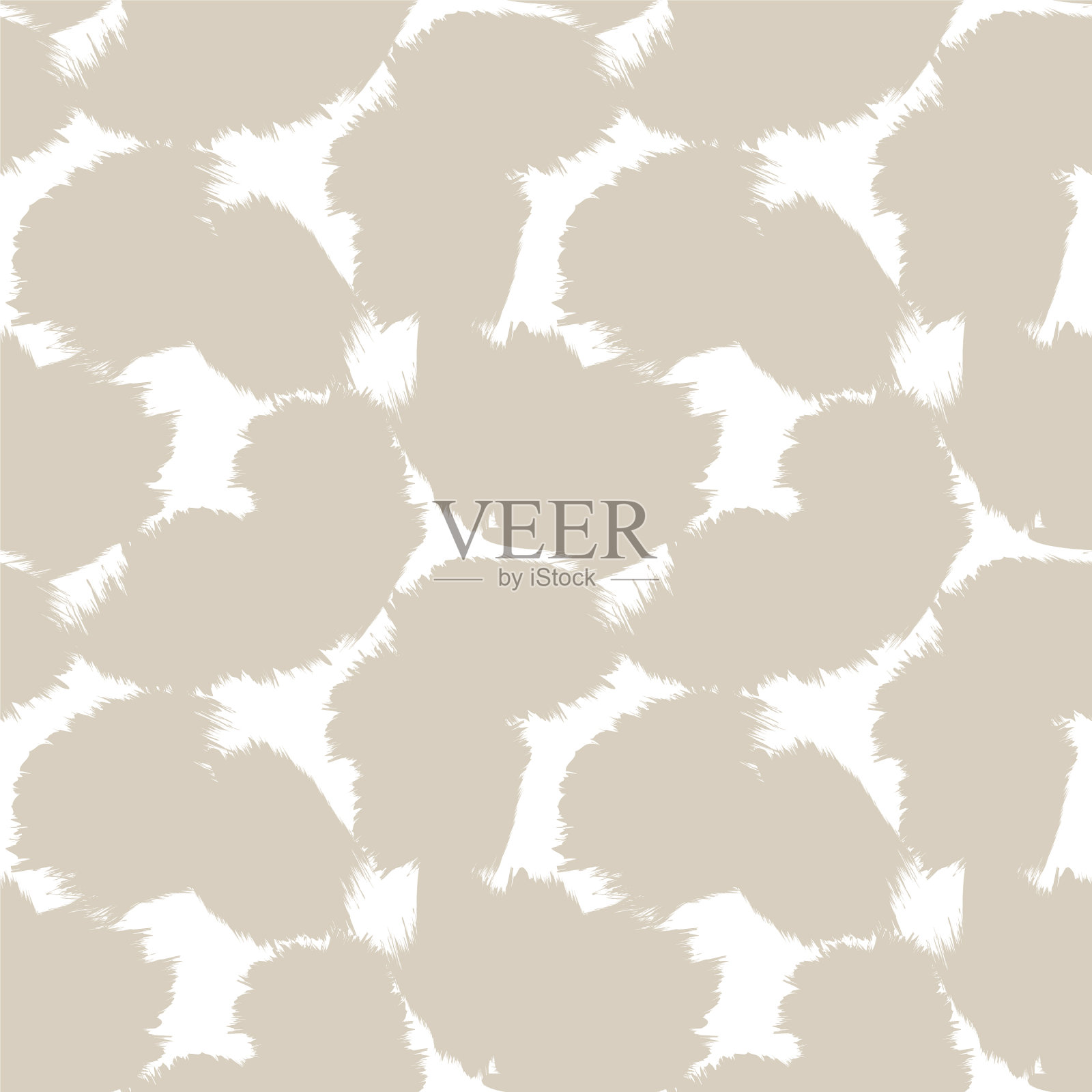 抽象刷毛皮无缝图案插画图片素材