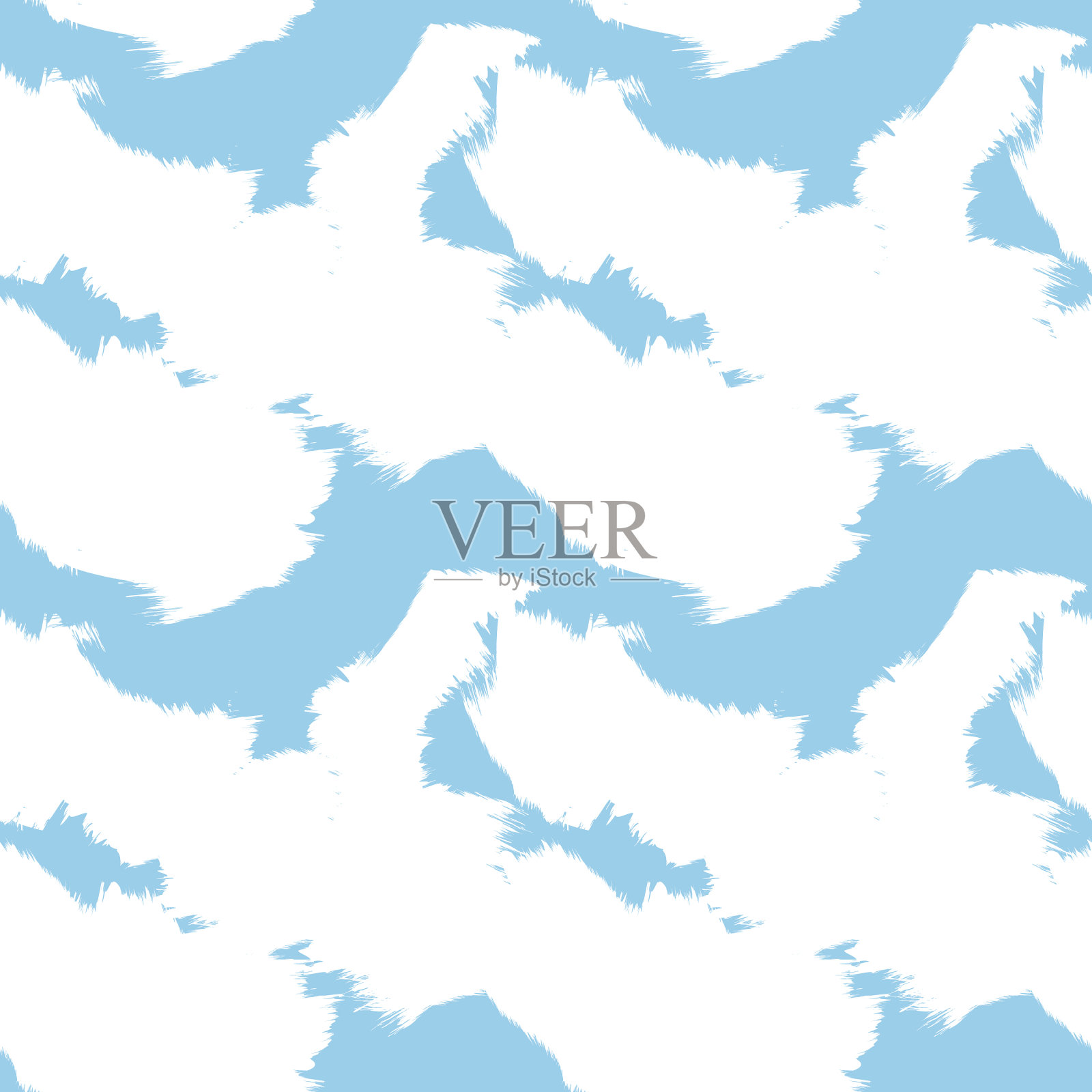 抽象刷毛皮无缝图案插画图片素材