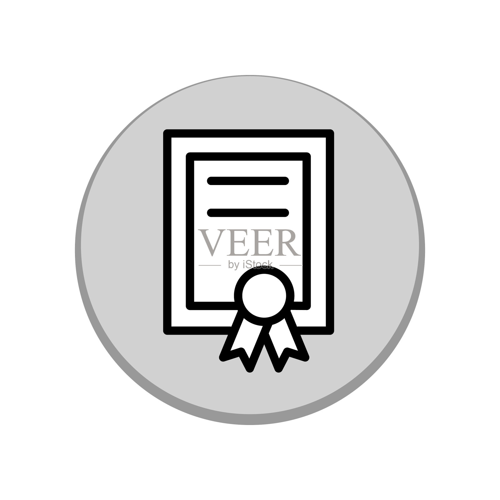 证书模板图标设计元素图片