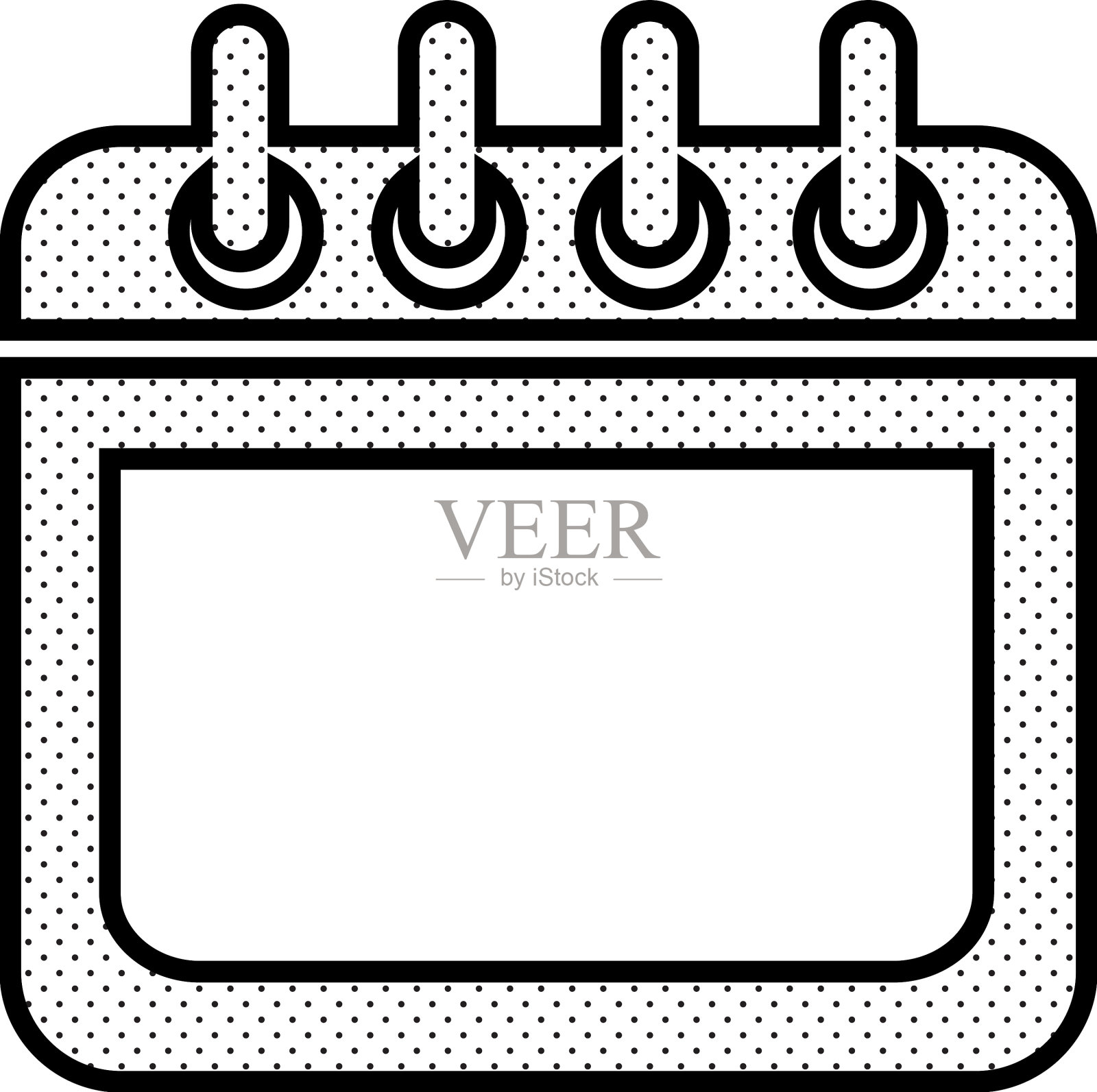 日历图标符号设计插画图片素材