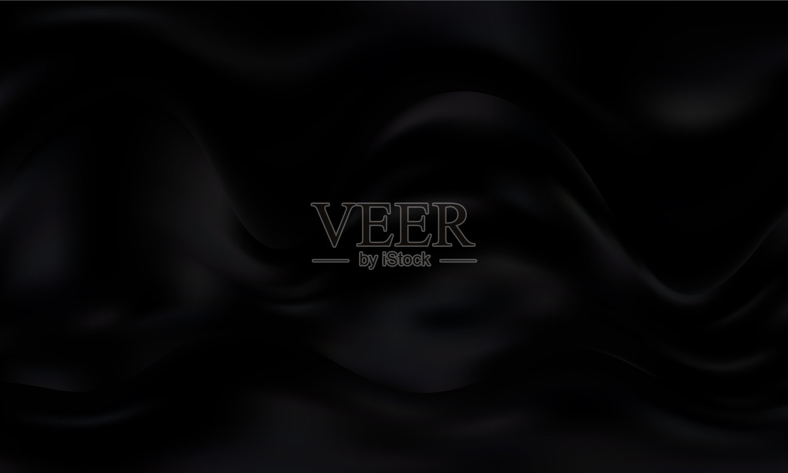 抽象的背景奢华的黑色布料或插画图片素材