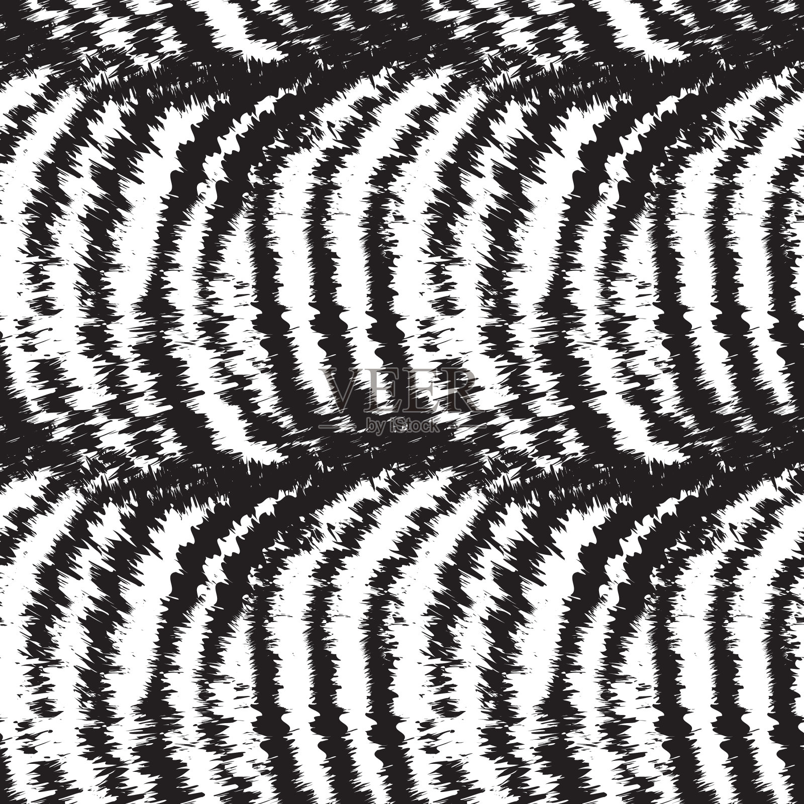 抽象刷毛皮无缝图案插画图片素材