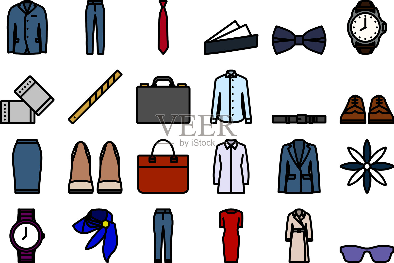 衣服图标设置图标素材