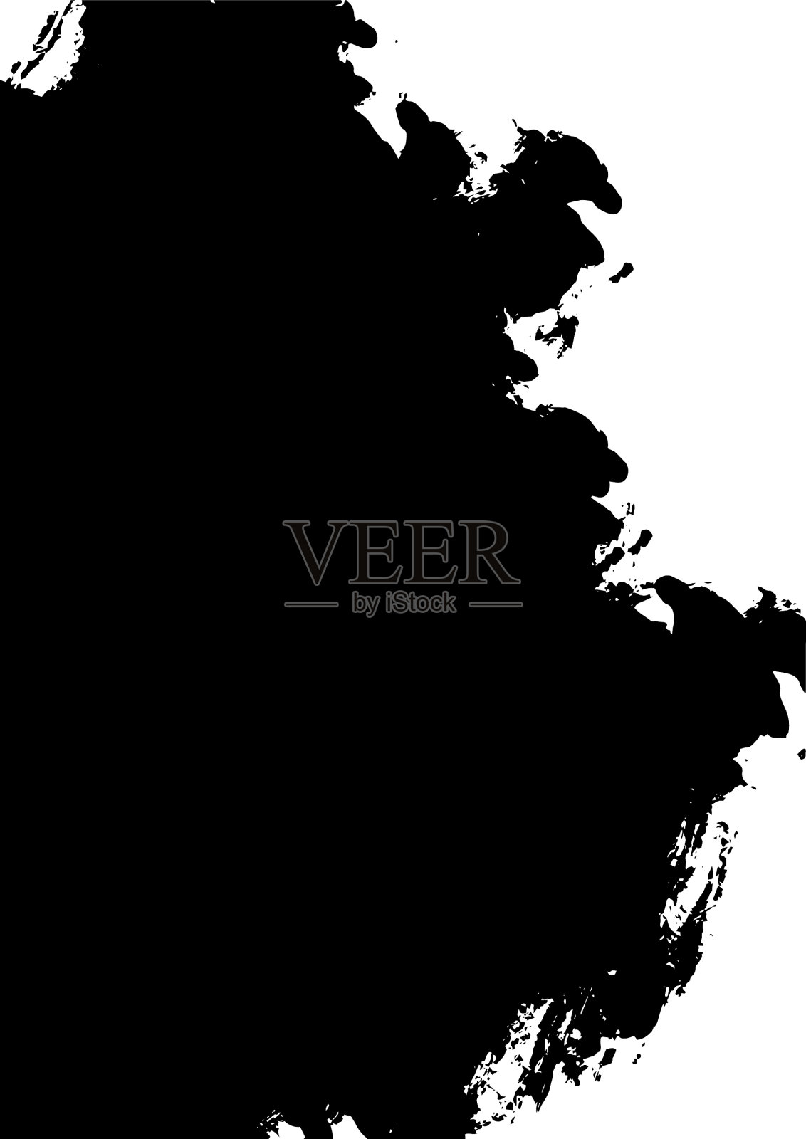 手绘抽象创意简单的艺术品插画图片素材