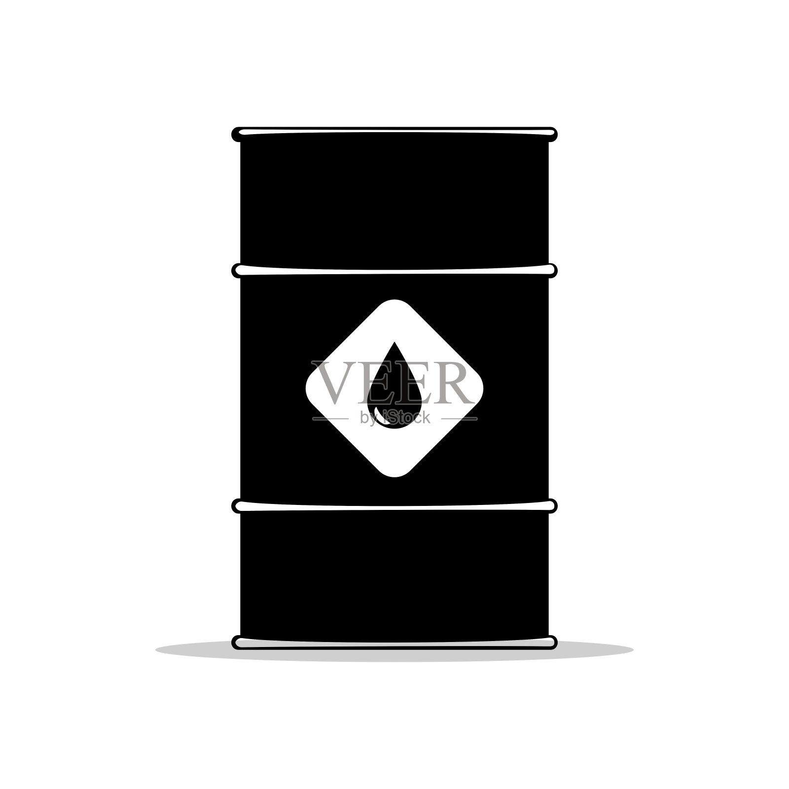 油柜图标。大宗商品波动。矢量插图投资概念eps插画图片素材