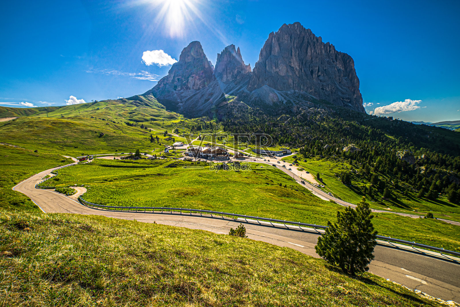 萨拉山口照片摄影图片