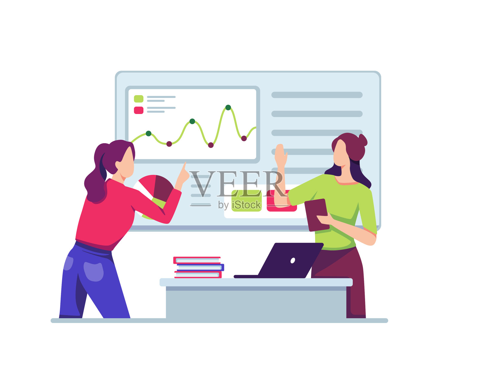 商务会议的概念设计元素图片