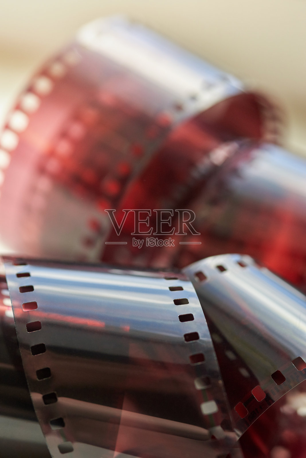 来自复古相机的胶片,过去技术的主题。照片摄影图片