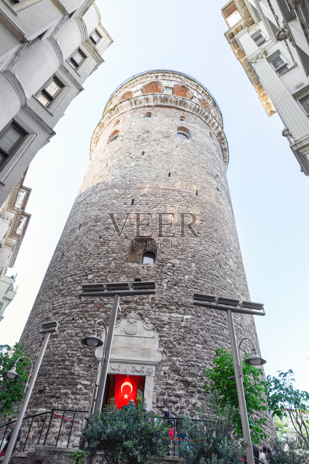 加拉塔桥塔照片摄影图片