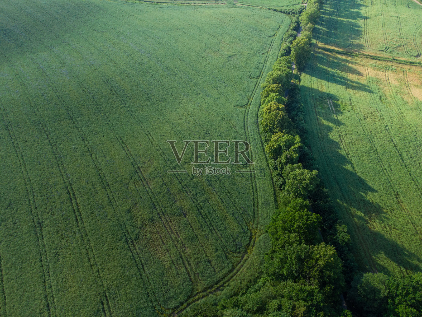 卡舒比安油田,无人机拍摄。照片摄影图片