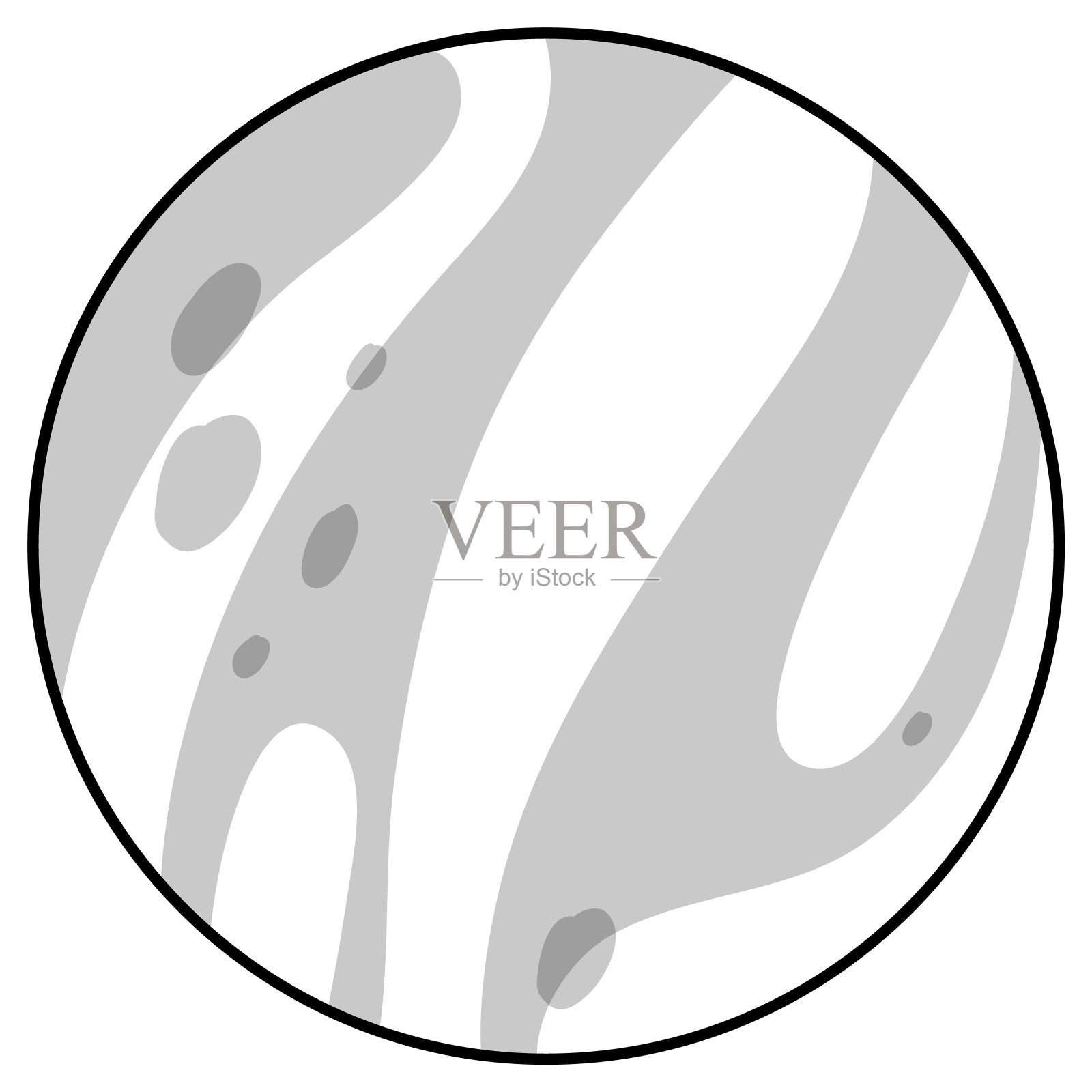 黑白涂鸦人物插画图片素材