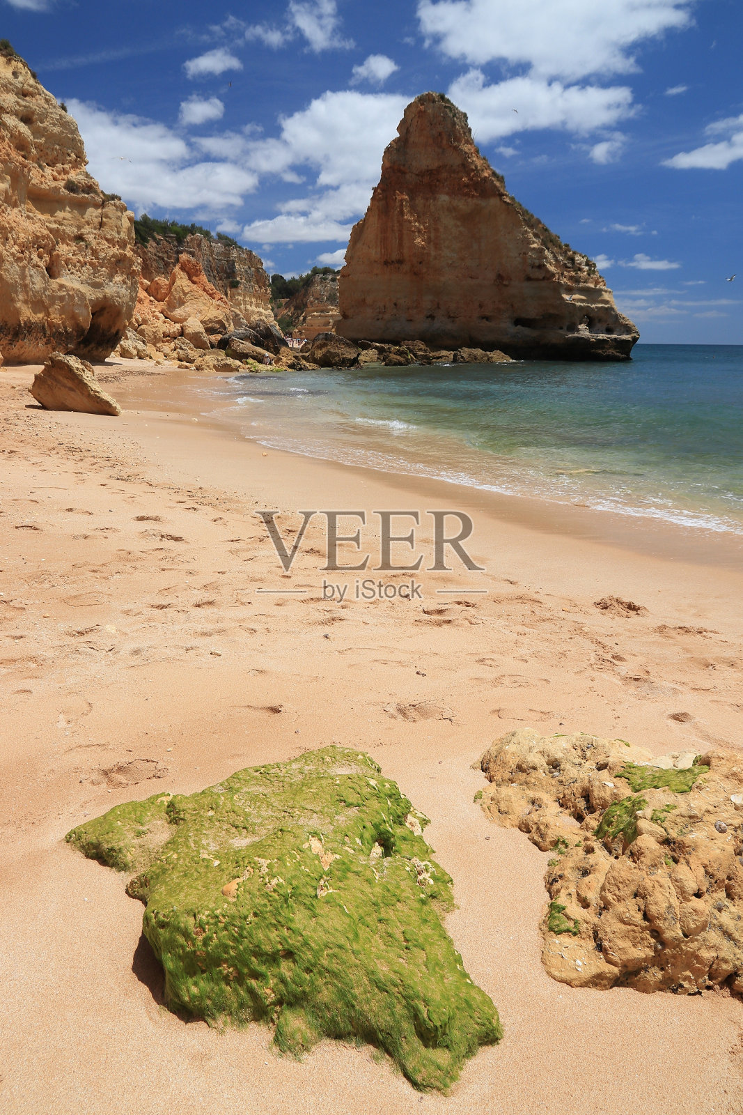 阿尔加维-海洋海滩照片摄影图片