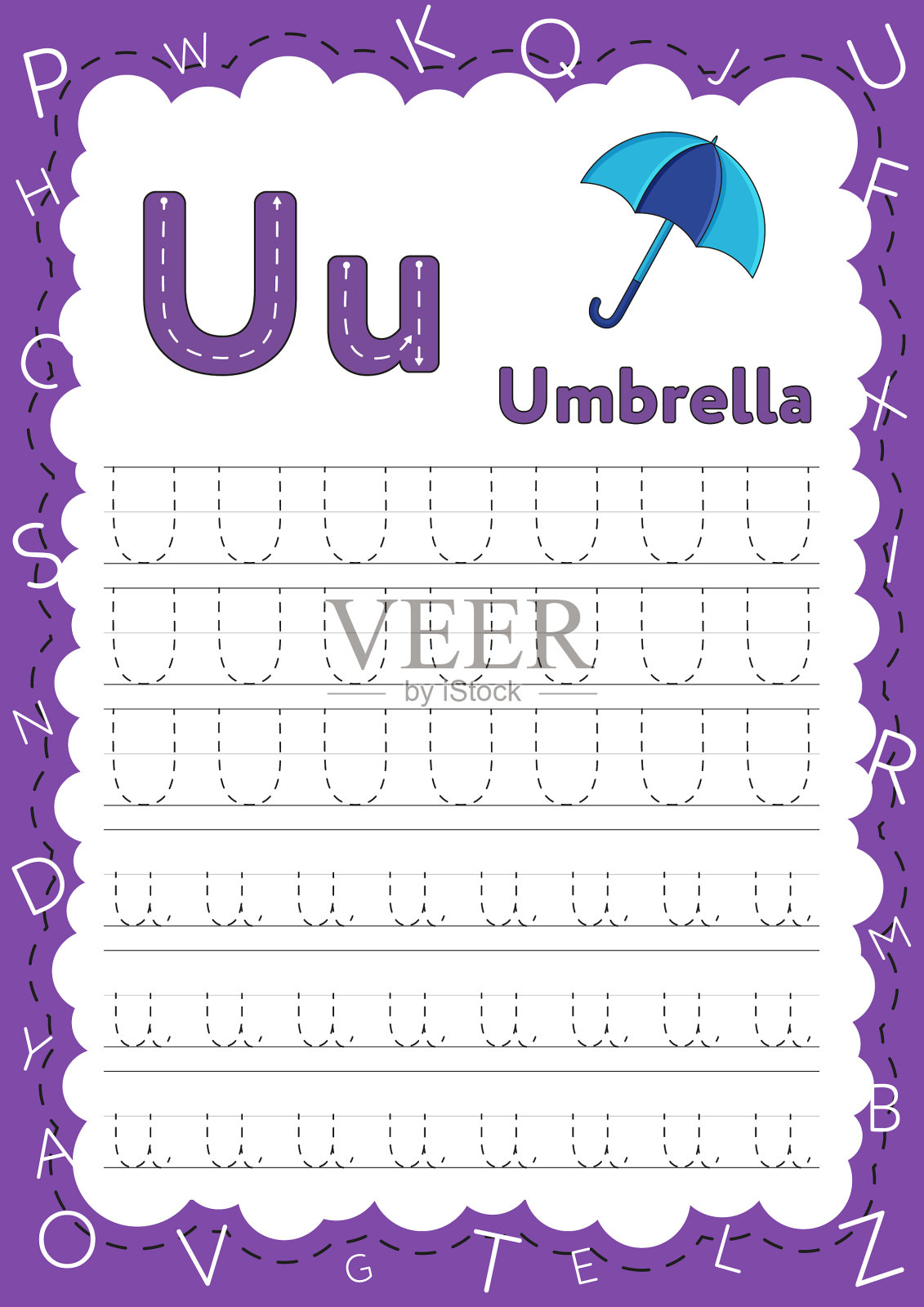 儿童手写练习册插画图片素材