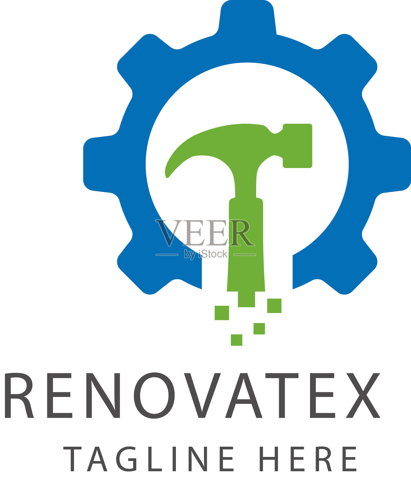 装修的标志插画图片素材