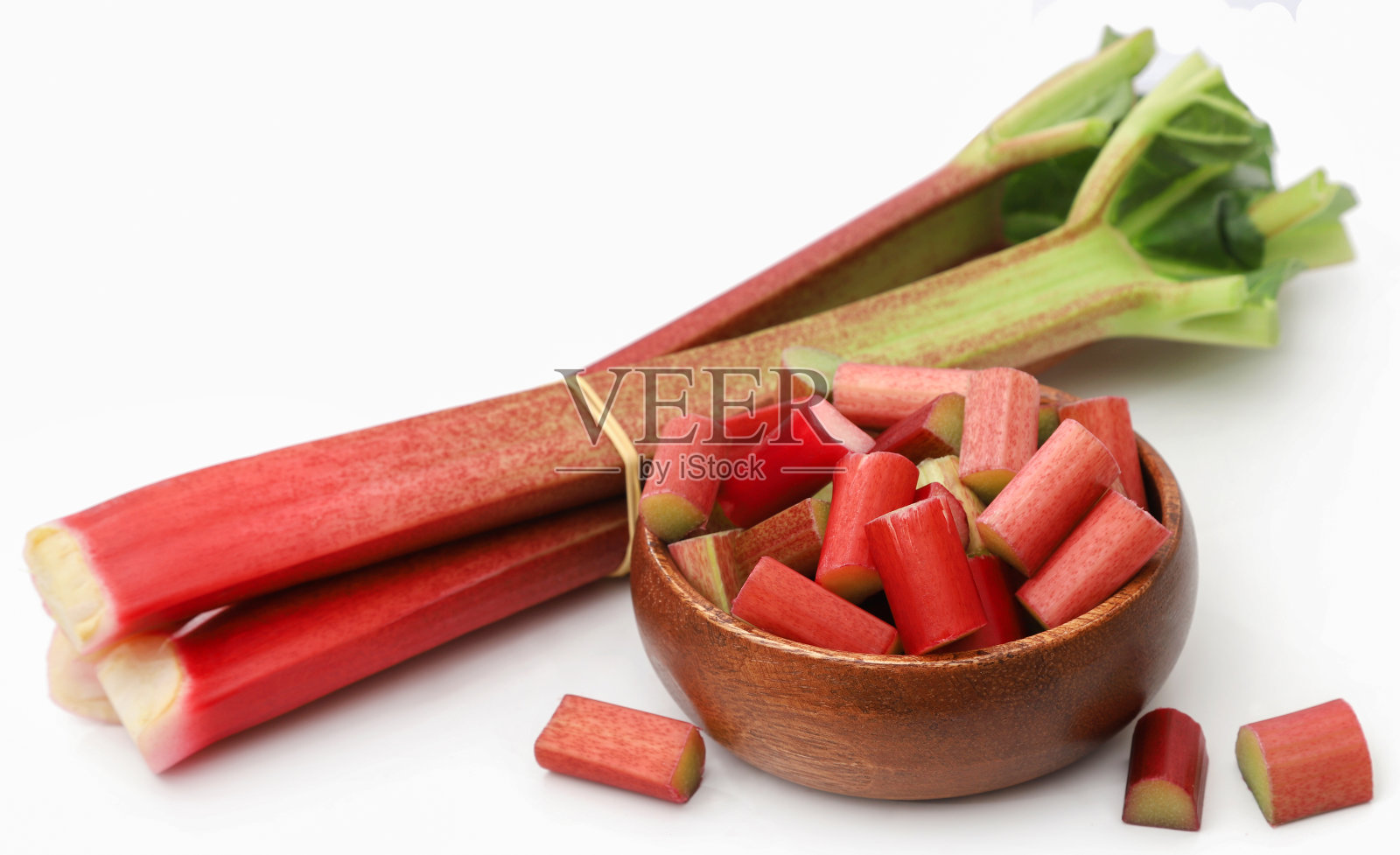 新鲜的大黄照片摄影图片