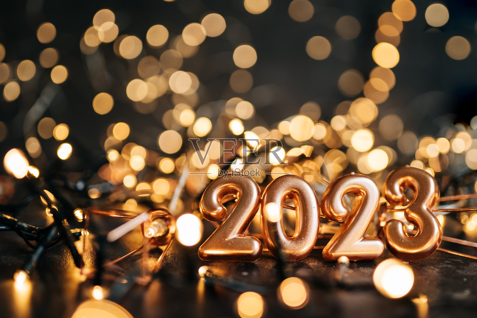 2023年新年背景贺卡照片摄影图片