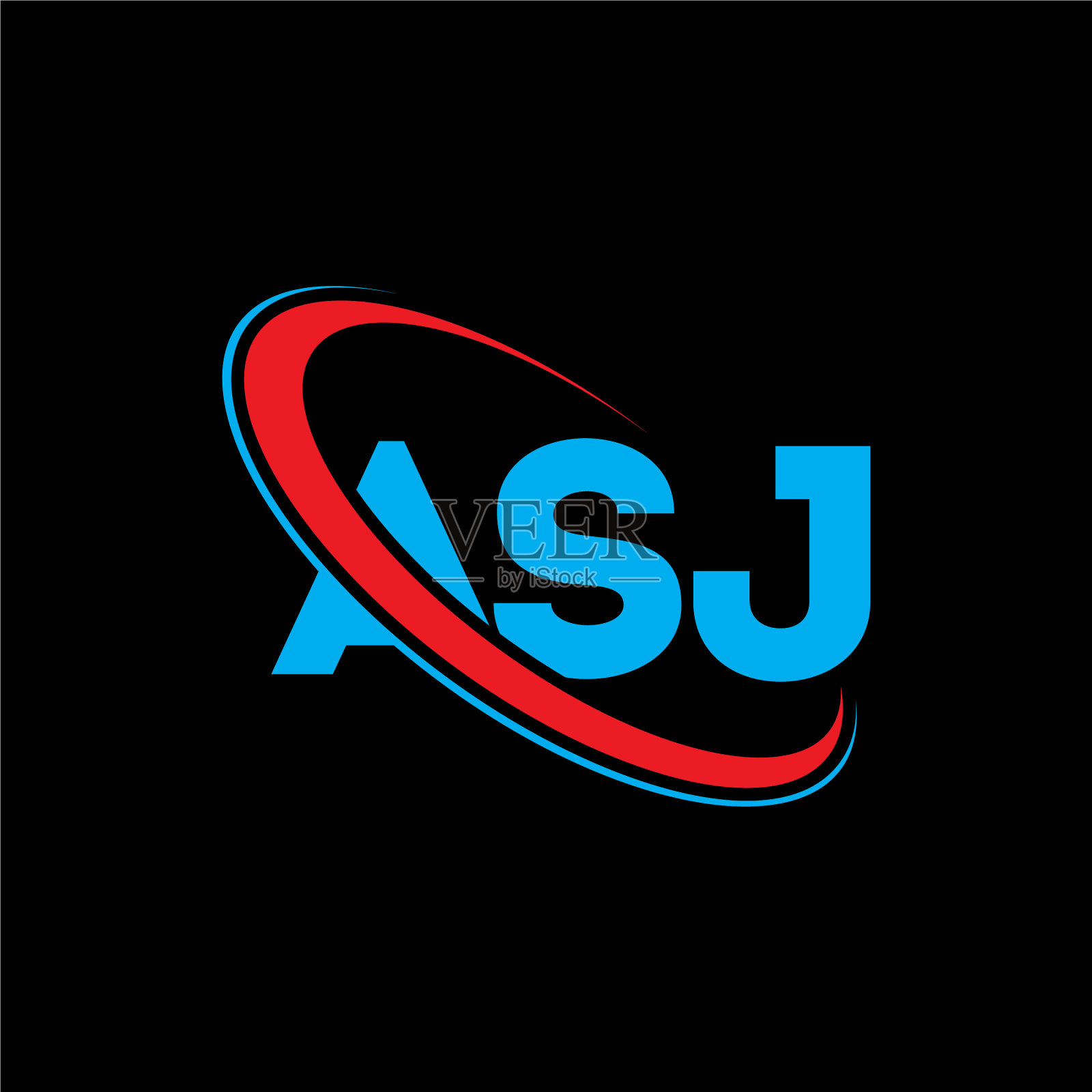 Asj标志Asj字母Asj标志设计插画图片素材