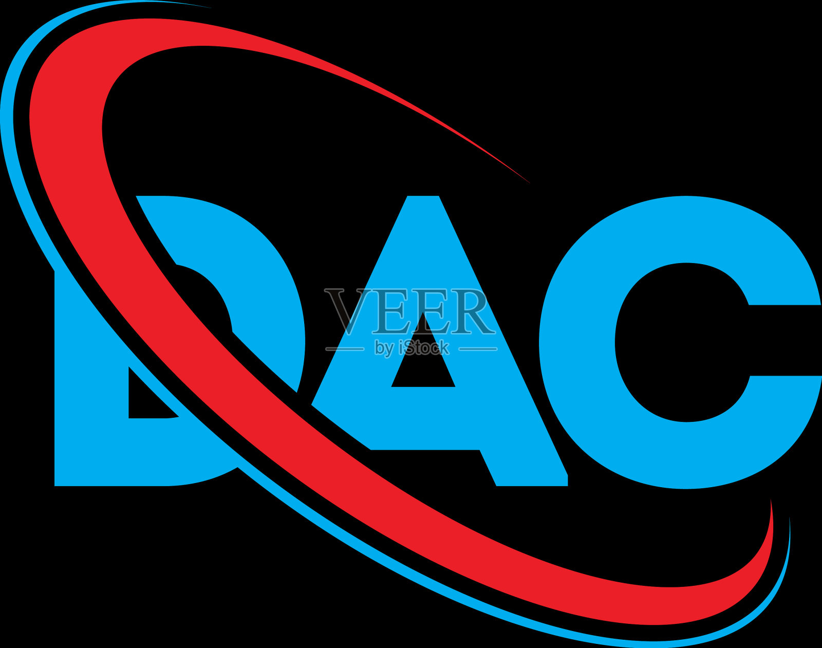 Dac标志Dac字母Dac字母标志设计插画图片素材