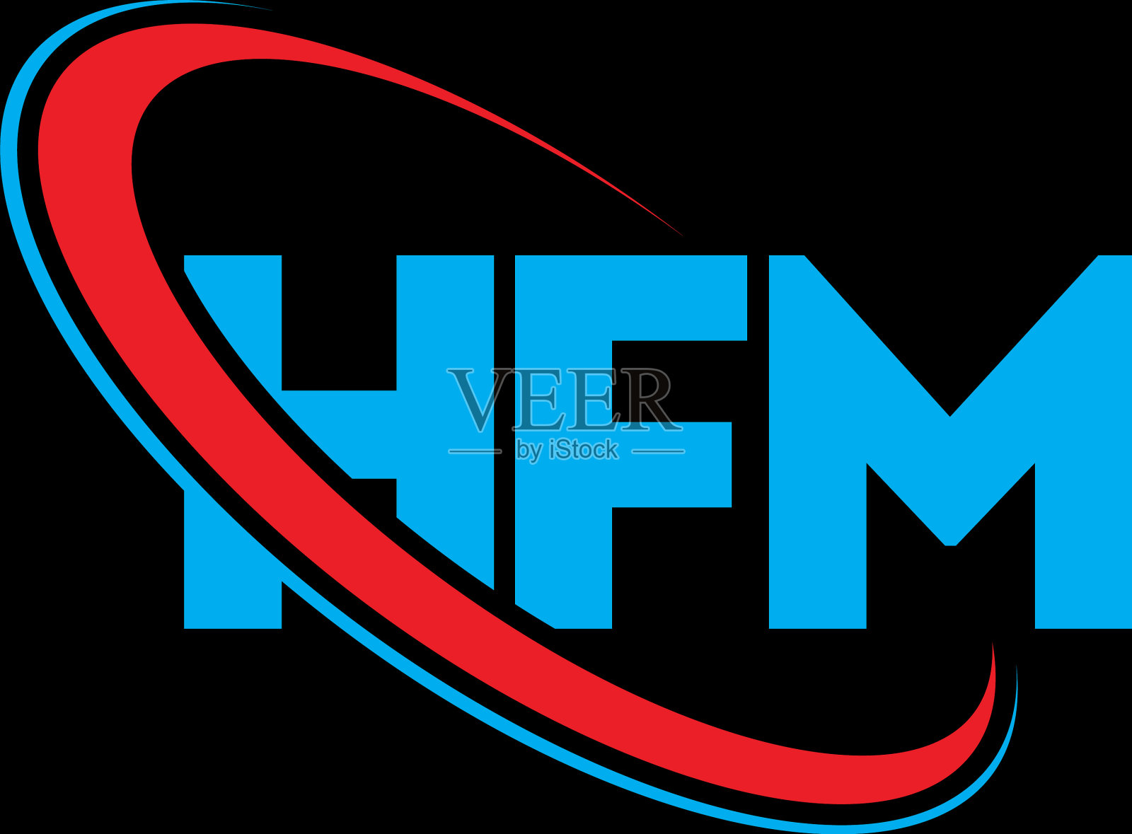 HFM标志HFM字母HFM字母标志设计插画图片素材