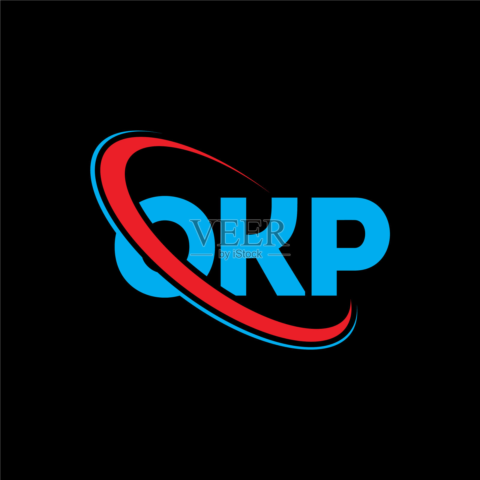 Okp标志Okp字母Okp字母标志设计插画图片素材