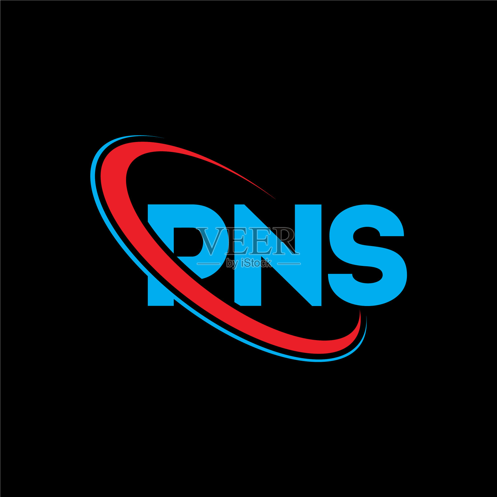 PNS标志PNS字母PNS字母标志设计插画图片素材