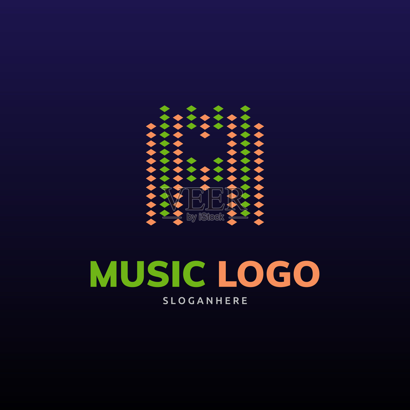 字母标志可视化标志插画图片素材