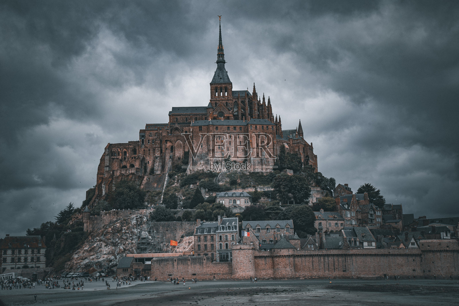 圣米歇尔山照片摄影图片