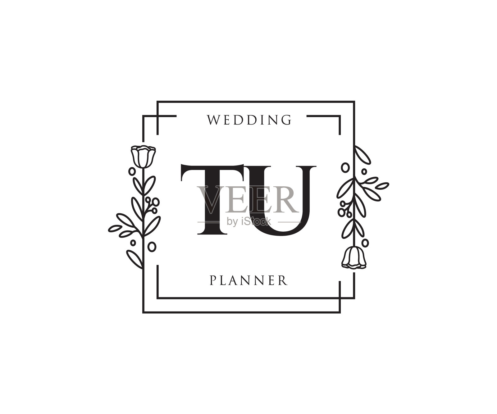 最初的屠女性标志可用自然沙龙插画图片素材