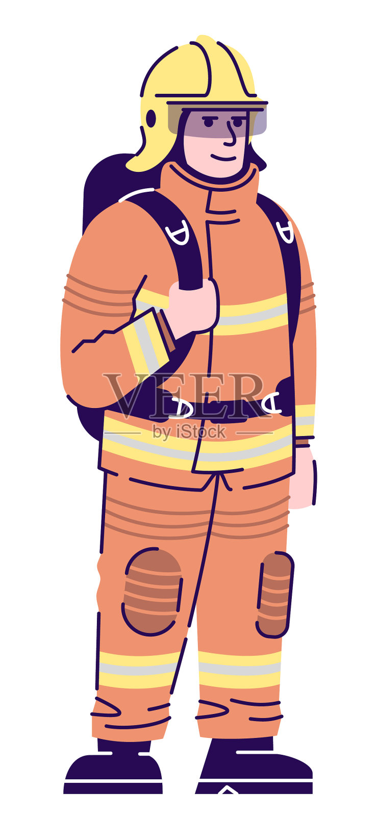 专业救援者半平RGB颜色设计元素图片