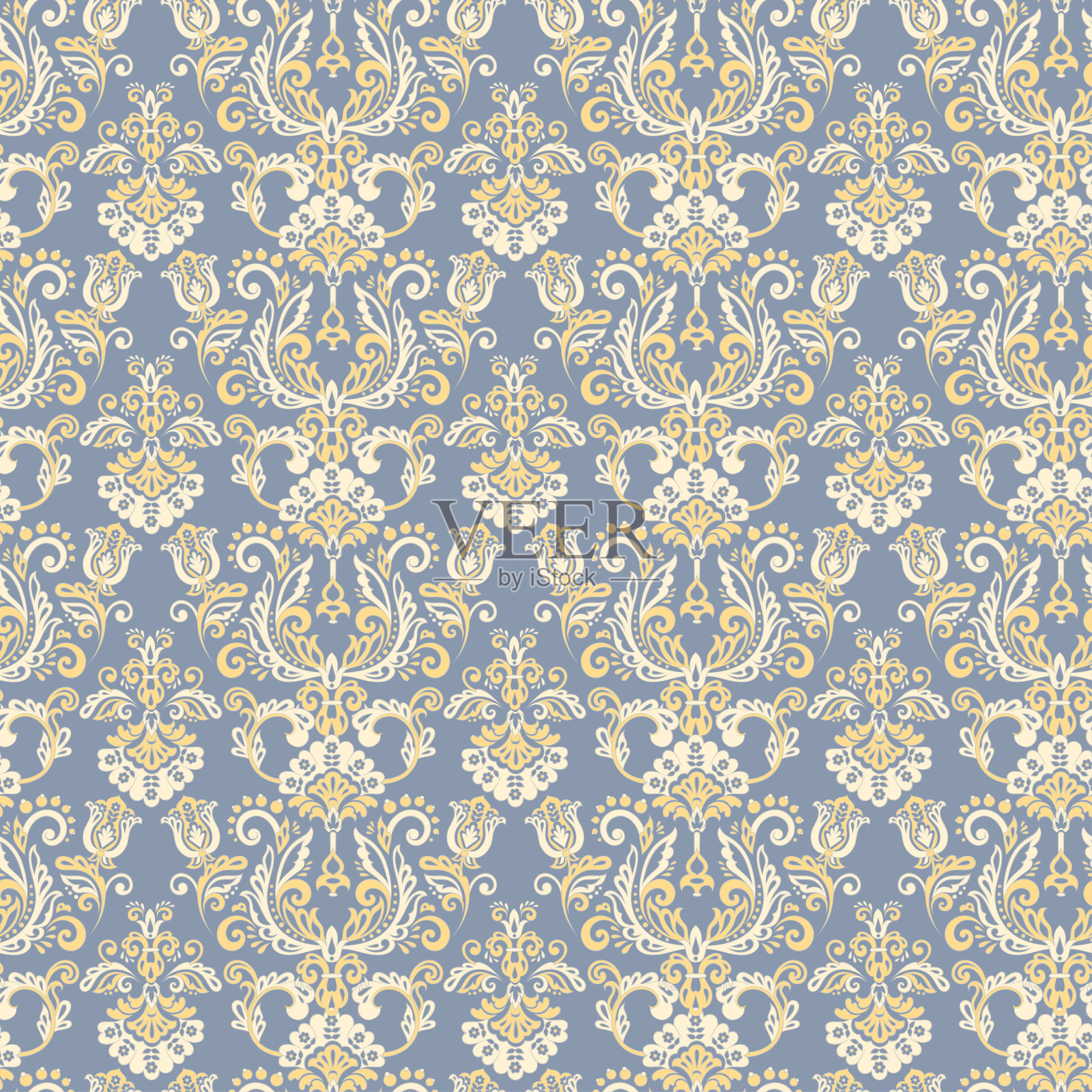 无缝的背景。纺织设计的矢量背景插画图片素材