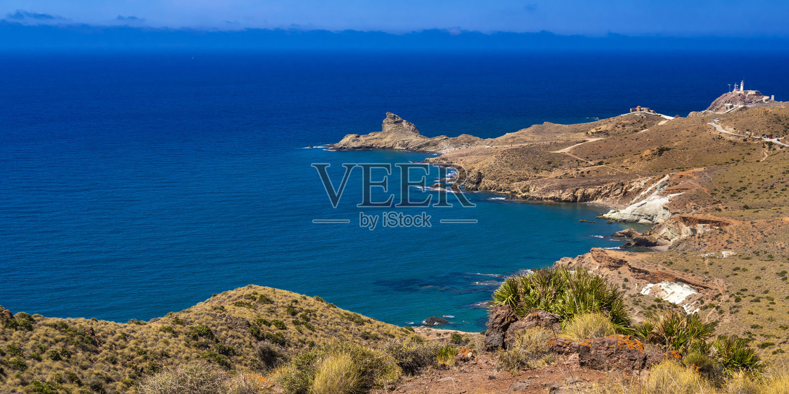 moron de Punta Baja, Cabo de Gata- nijar自然公园,西班牙照片摄影图片