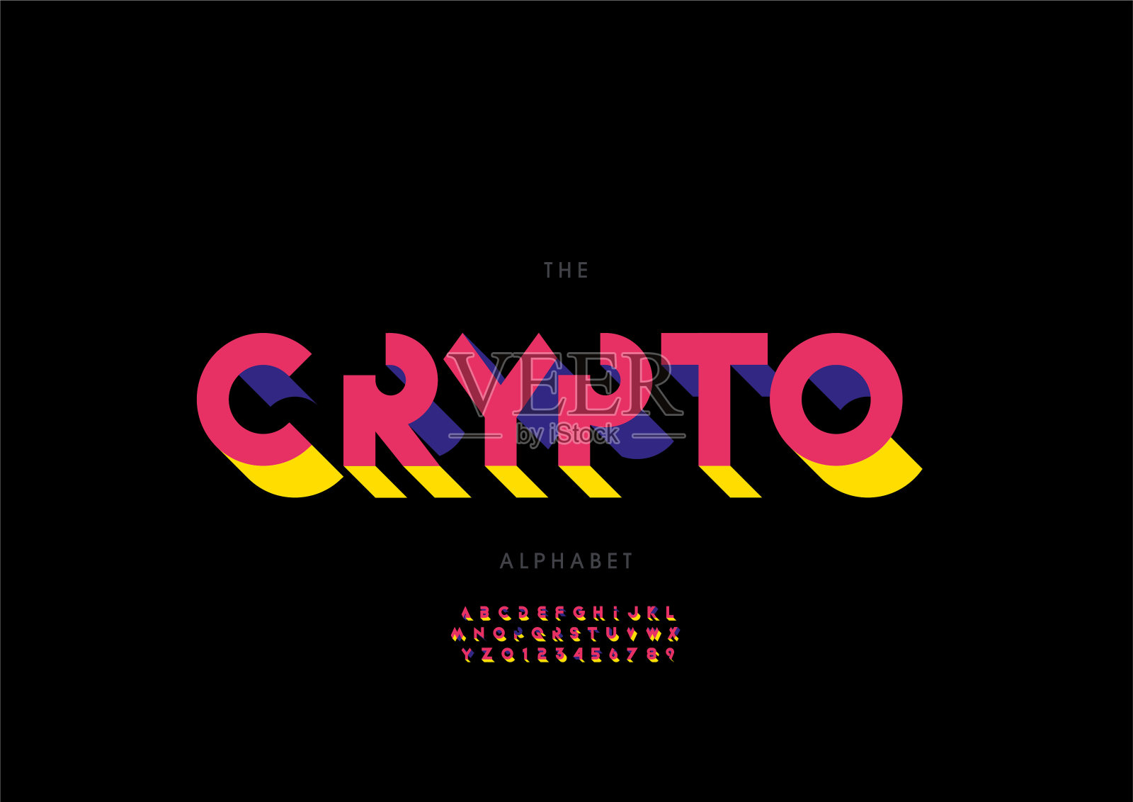 密码字母插画图片素材