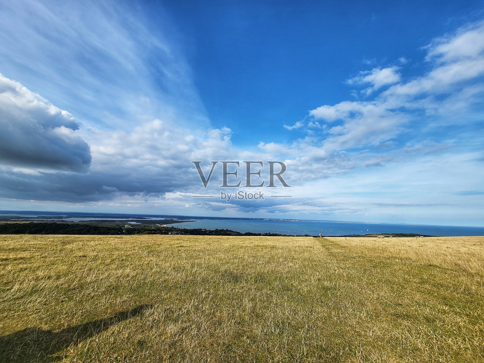 英格兰南部海岸照片摄影图片