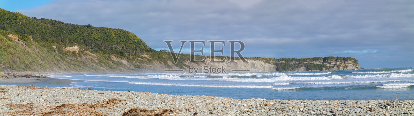 石滩和视野到地平线照片摄影图片