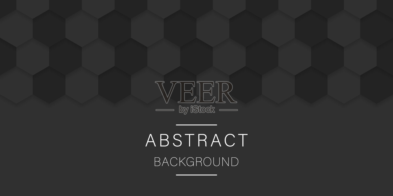 金属黑色背景六边形钢插画图片素材