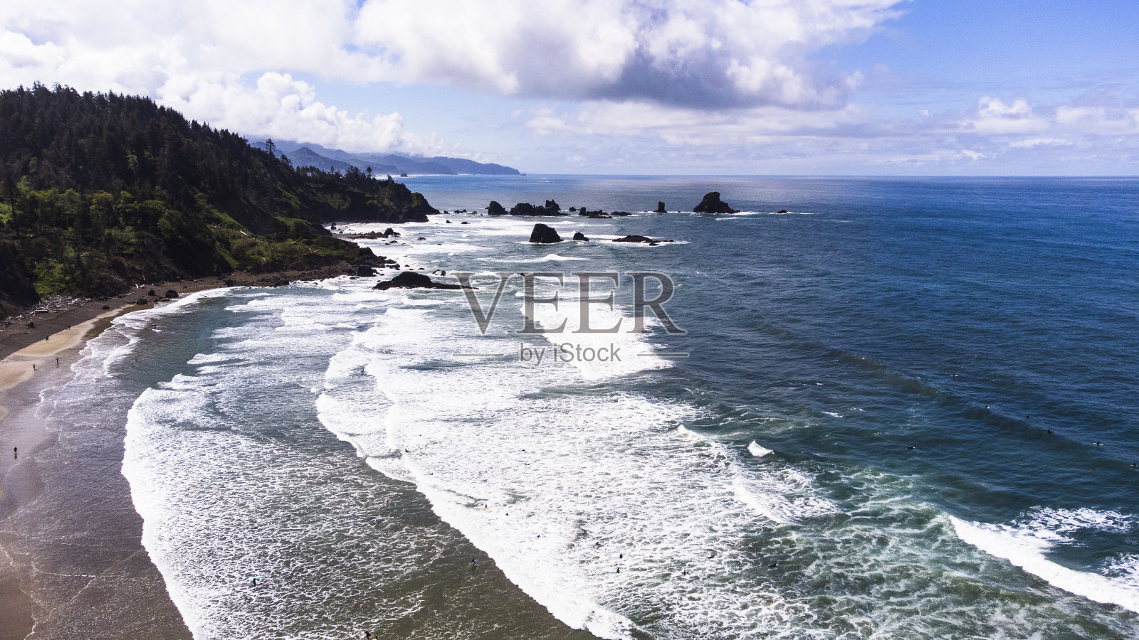 俄勒冈州海岸照片摄影图片