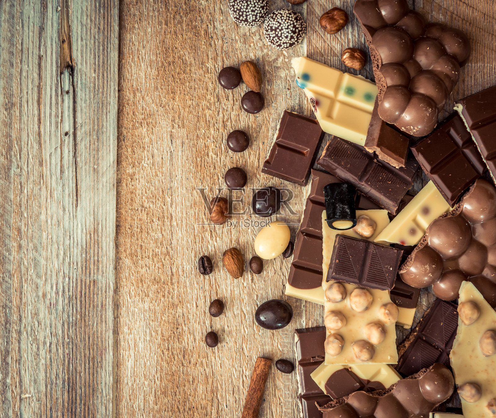 巧克力和糖果照片摄影图片