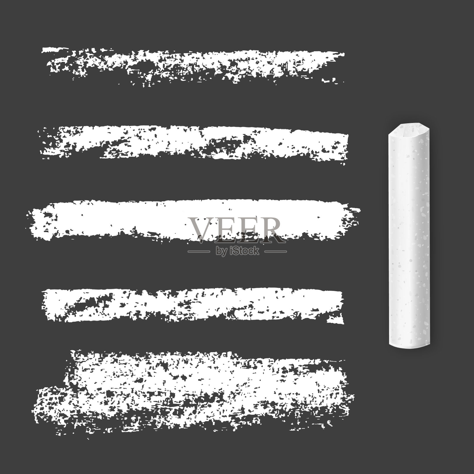 粉笔纹理条纹设计元素涂鸦插画图片素材