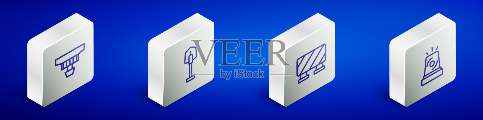 设置等距线烟雾报警系统消防铲图标素材