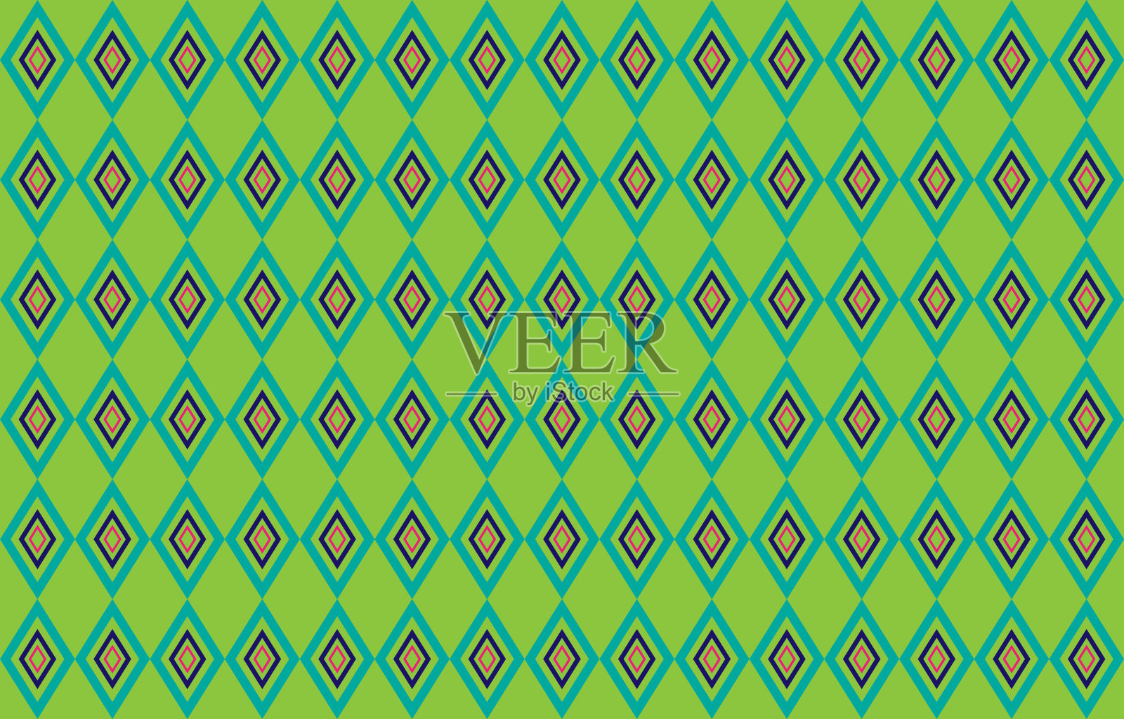 抽象几何图案和部落图案,利用当地的织物图案设计插画图片素材