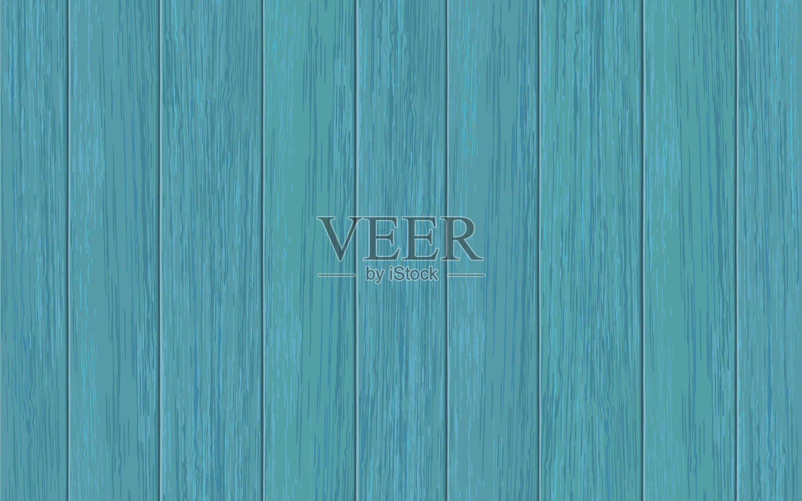 蓝色木板栅栏纹理背景插画图片素材