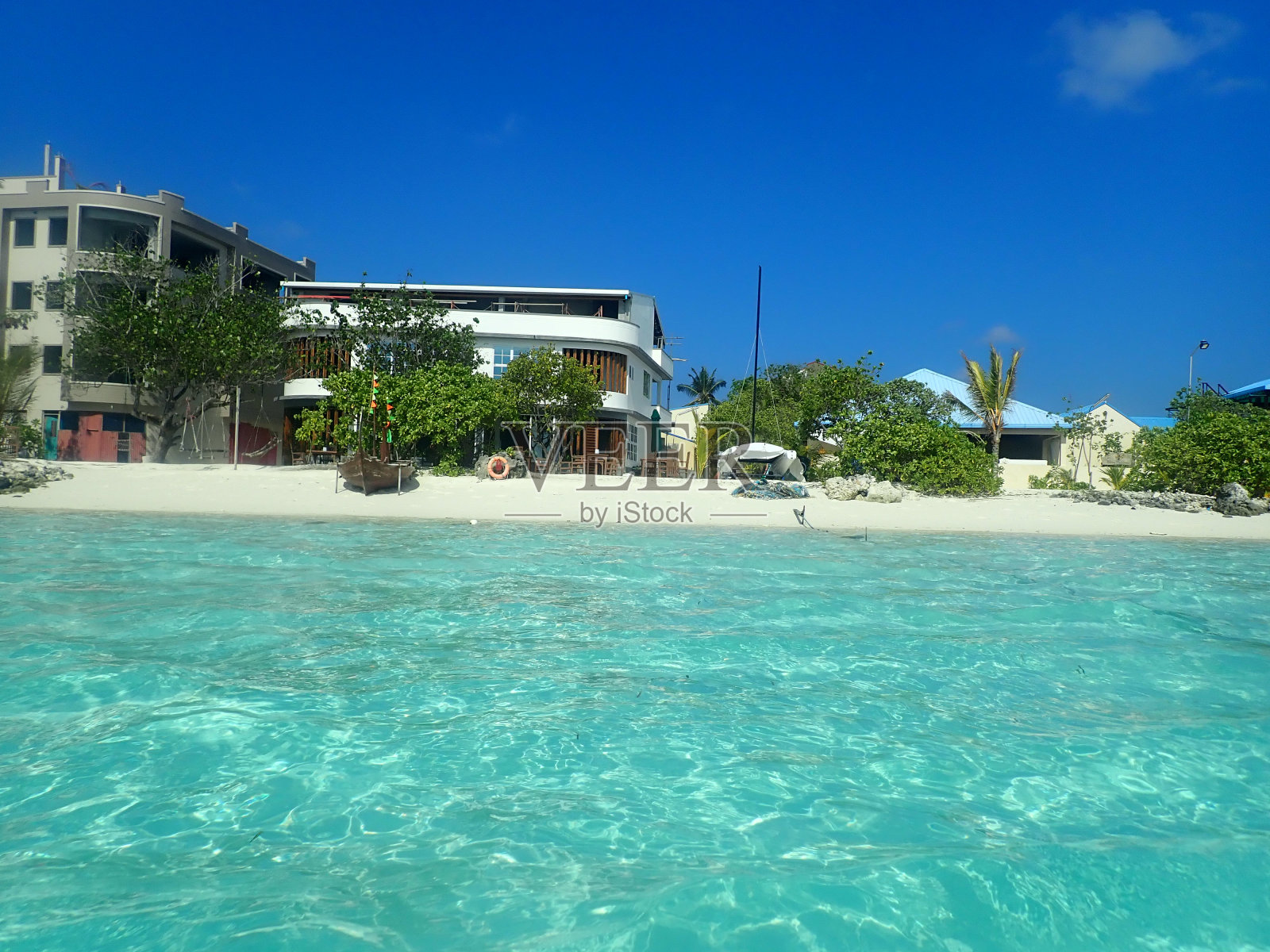 马尔代夫的迪夫什岛照片摄影图片