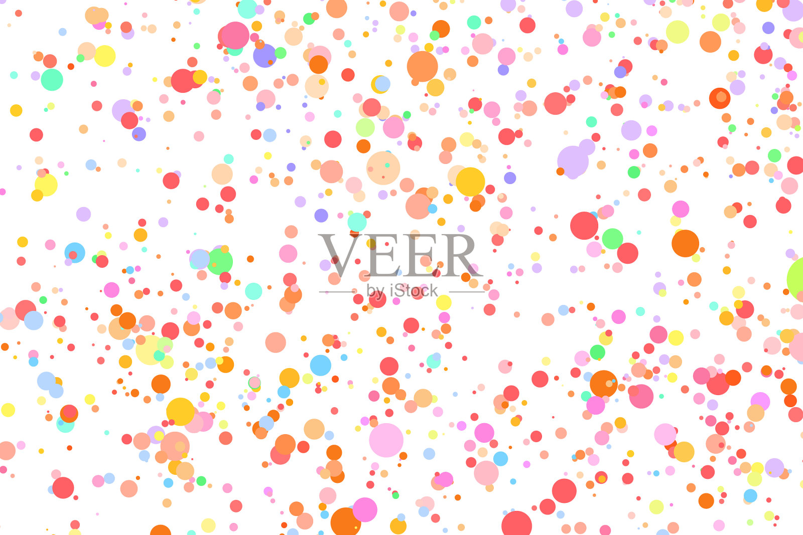 浅色多色背景色彩斑斓插画图片素材