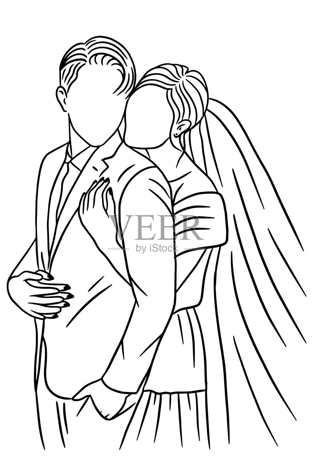 夫妻新婚快乐,女人男人老婆老公行设计元素图片