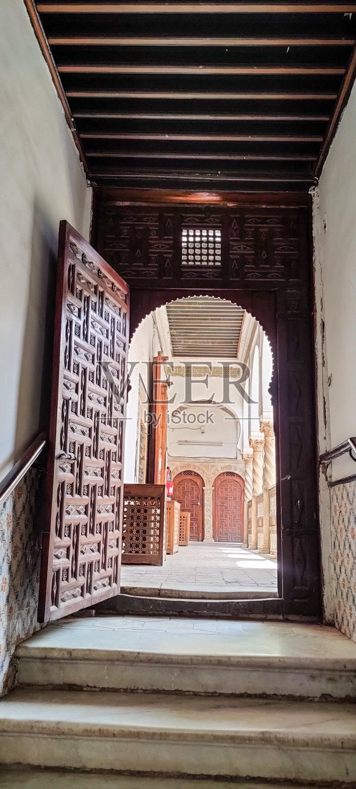 阿尔及尔卡斯巴的建筑照片摄影图片