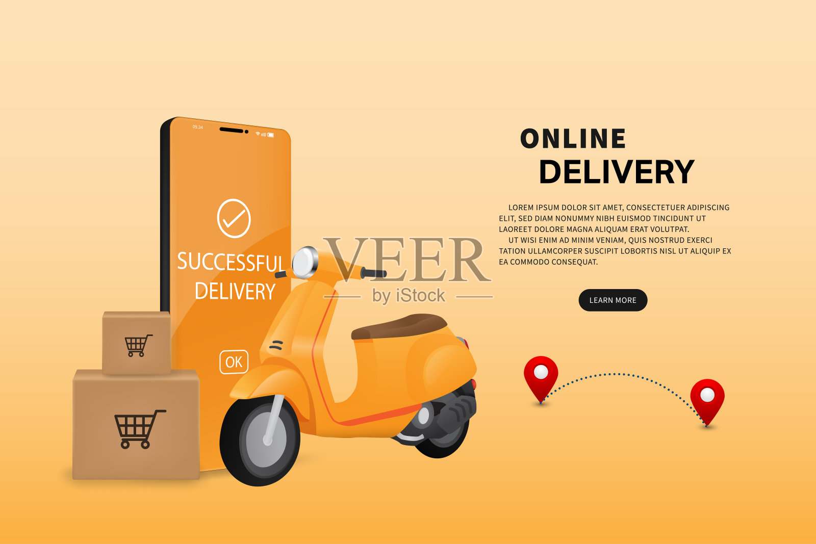 智能手机23号插画图片素材