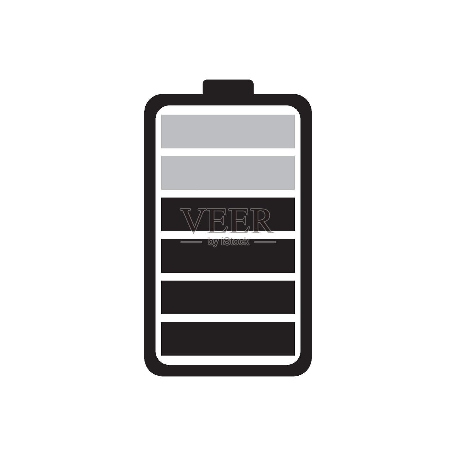 电池图标标识图标素材