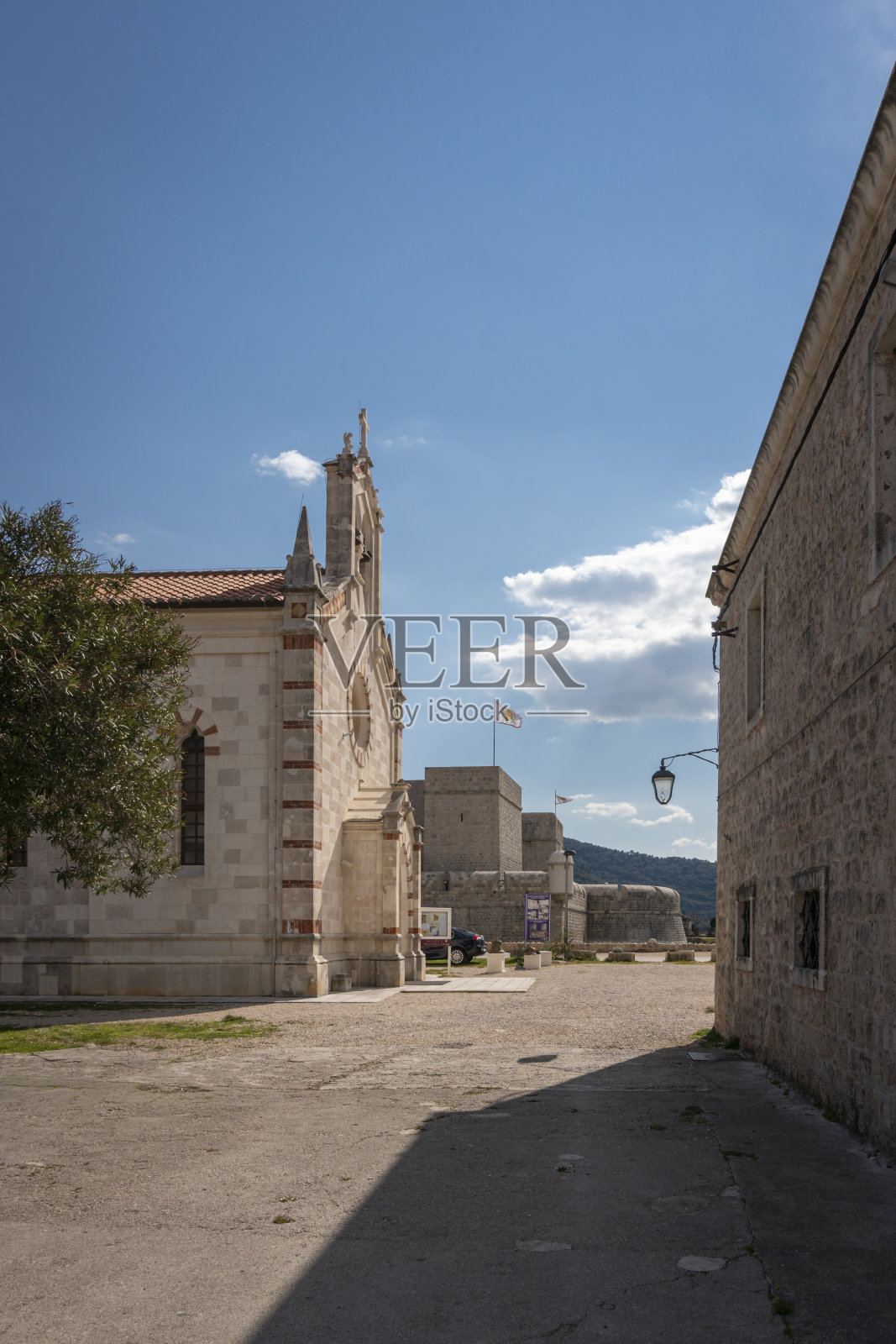 斯顿教堂,克罗地亚照片摄影图片